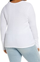 Thumbnail for your product : Caslon High Cuff Thermal Henley Top