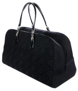 Christian Dior Cannage Nylon Handle Bag