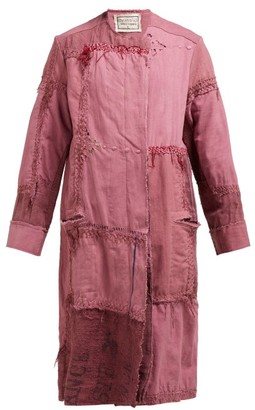 By Walid Azza 19th-century Linen Coat - Pink
