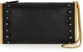 Thumbnail for your product : Lanvin Private studded leather clutch