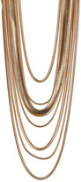 Thumbnail for your product : Nordstrom 7 Row Graduated Snake Chain Necklace