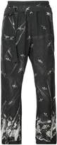 Thumbnail for your product : Ann Demeulemeester printed crop trousers