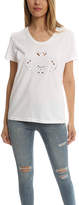 Thumbnail for your product : Markus Lupfer Lace Cutout Lip Dani Tee