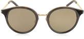 Thumbnail for your product : Saint Laurent SL 57 Acetate and Metal Round-Frame Unisex Sunglasses