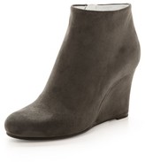 Thumbnail for your product : Jil Sander Suede Wedge Booties