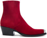 Thumbnail for your product : Calvin Klein Suede Tex Chiara Ankle Boots