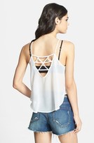 Thumbnail for your product : ASTR Cage Back Camisole