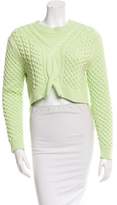 Thumbnail for your product : Thakoon Cable Knit High-Low Sweater