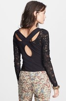 Thumbnail for your product : Free People 'Sweet Thang' Lace Top