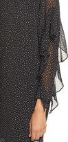 Thumbnail for your product : Maggy London Polka Dot Ruffle Sleeve Chiffon Dress