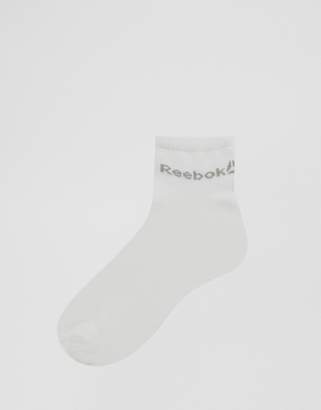 Reebok Training ankle socks In white