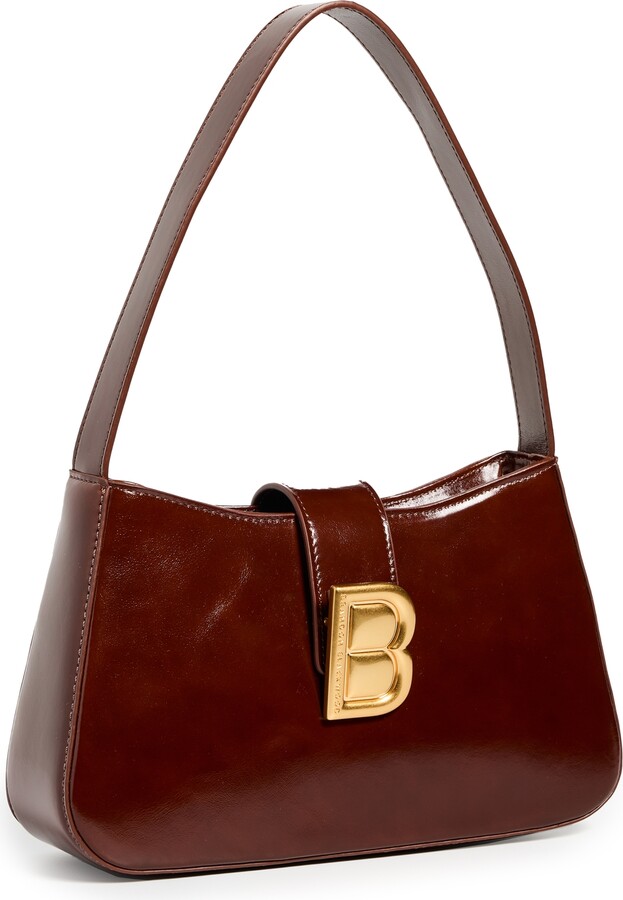 COS Curved Leather Tote Bag - ShopStyle