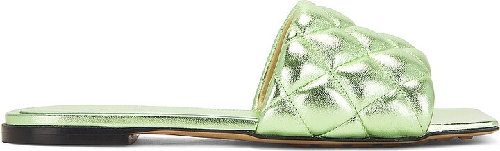 Padded Flat Sandals Bottega Veneta Sandali Padded Veneta Borse
