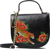 Thumbnail for your product : Anuschka Small Flap Crossbody 694 (Enigmatic Leopard) Handbags
