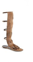 Thumbnail for your product : Gucci 'Becky' Fringe Gladiator Sandal