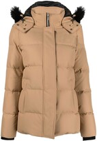 Thumbnail for your product : Moose Knuckles Duck-Feather Shearling-Hood Jacket