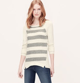 Thumbnail for your product : LOFT Stripeblock Sweater Tunic