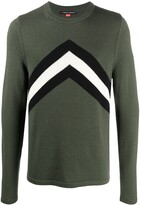 Thumbnail for your product : Perfect Moment Chevron Stripe Knitted Jumper