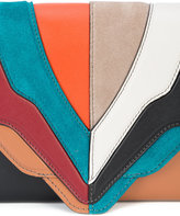 Thumbnail for your product : Elena Ghisellini colour block clutch bag