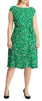 Thumbnail for your product : Lauren Ralph Lauren Plus Floral Georgette Dress