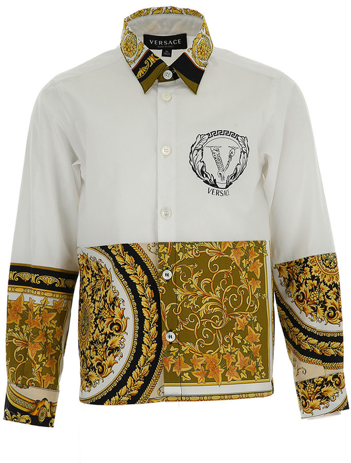 boys versace shirts