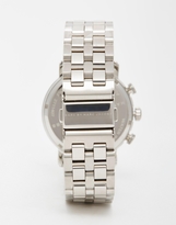 Thumbnail for your product : Marc by Marc Jacobs Fergus Silver Stainless Steel Chronograph Watch MBM5063
