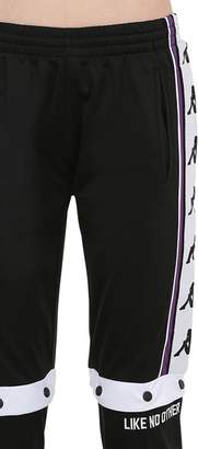 Kappa Authentic Bilby Logo Snap Button Pants