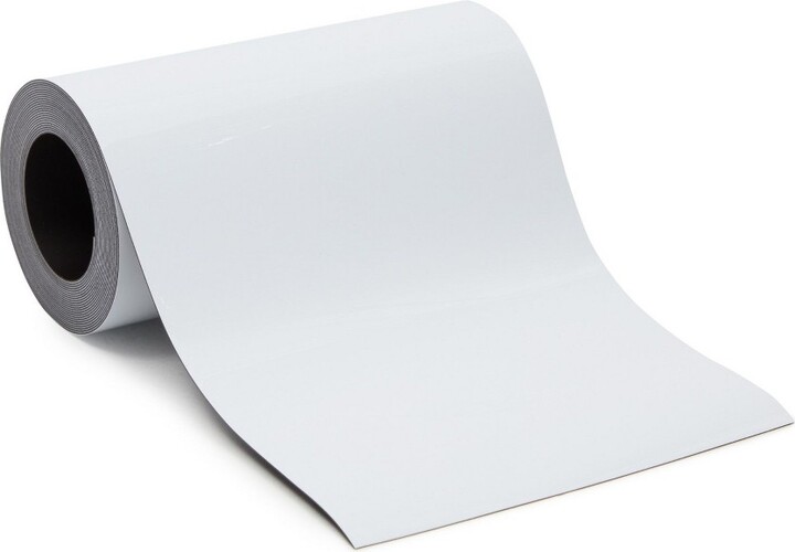 Juvale White Tape Roll, Rewritable Dry Erase Whiteboard, 4 in