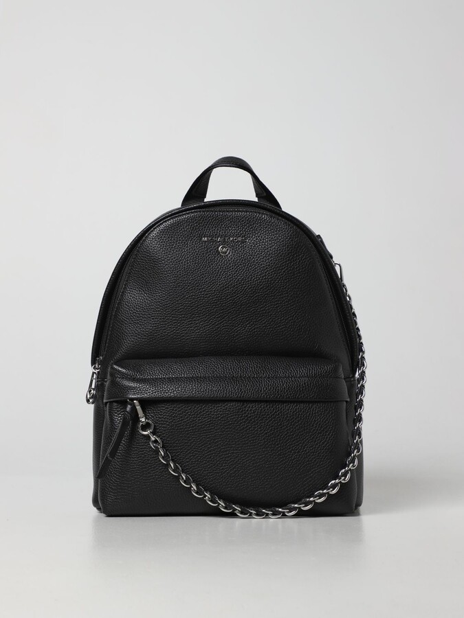 - Save 4% Womens Bags Backpacks Michael Kors Zaino Rhea Zip In Pelle Martellata in Nero Black 