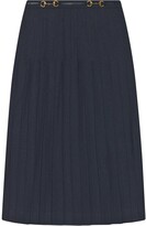 Thumbnail for your product : Gucci Pleated wool skirt