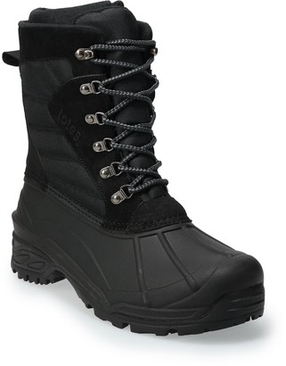 Totes stone men's waterproof winter boots Clearance