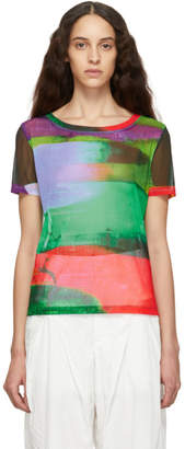 Issey Miyake Multicolor Splash T-Shirt