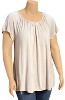 Thumbnail for your product : Old Navy Women's Plus Back-Tie Boho Tops