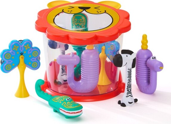 FAO Schwarz FAOSchwarzJungleDrumInstrumentSet-5pc