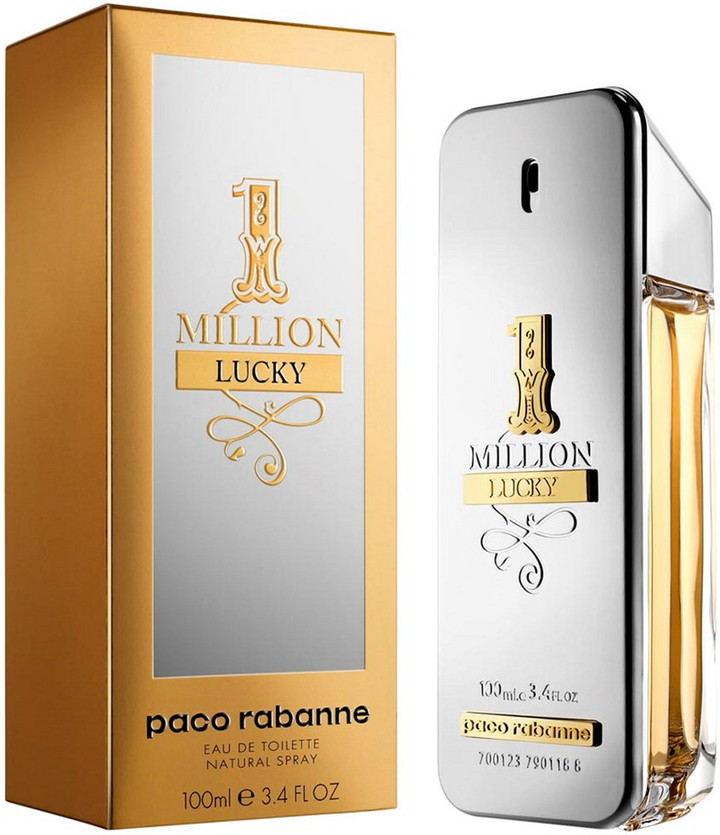 Rabanne Men's 3.4Oz Million Lucky Eau De Toilette - ShopStyle Fragrances