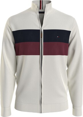Tommy Hilfiger Men's White Sweaters | ShopStyle
