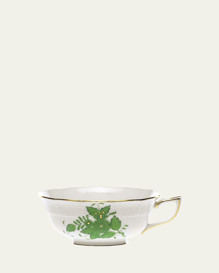 Herend Green Chinese Bouquet Teacup