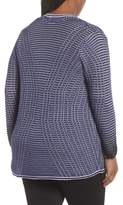 Thumbnail for your product : Nic+Zoe Striped Space Cardigan