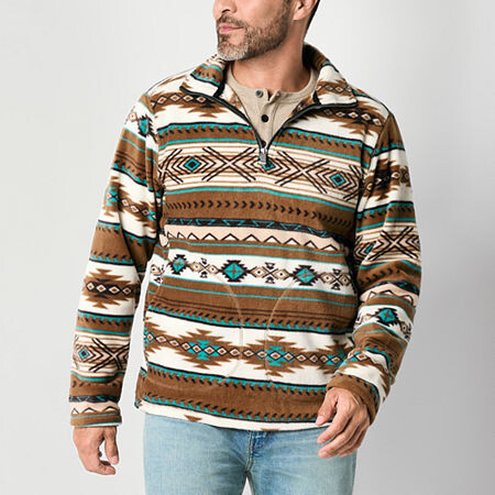 Victory 1/4 Zip Mens Fleece Lightweight Jacket