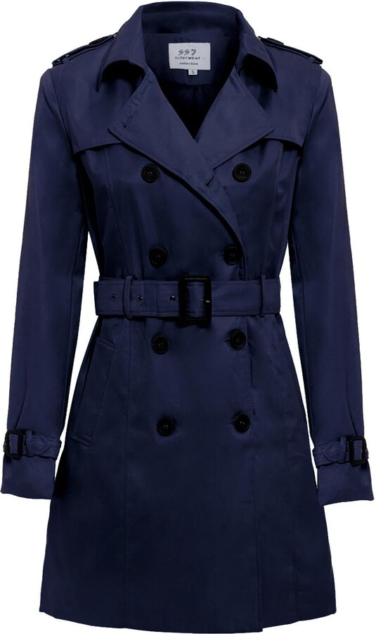 Trench Coats Mac Jacket Womens Womens Casey Short Mac Jacket
