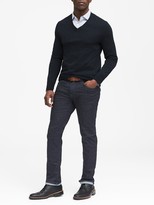Thumbnail for your product : Banana Republic Silk Cotton Cashmere V-Neck Sweater