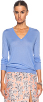 Thumbnail for your product : Equipment Cecile V Neck Wool-Blend Sweater