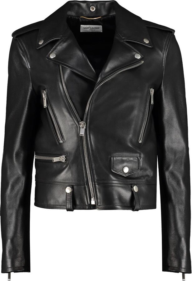 Saint Laurent Leather Biker Jacket