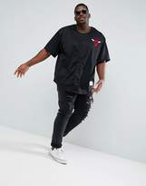 Thumbnail for your product : Mitchell & Ness Plus Chicago Bulls Mesh T-Shirt Nba Mesh T-Shirt