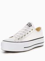 Thumbnail for your product : Converse Chuck Taylor All Star Lift Platform Ox - Silver
