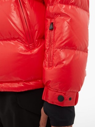 3 Moncler Grenoble - Fringed Quilted Down Jacket - Red