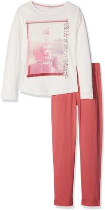 Esprit Girl's 077ef5y004 Pyjama Set (White 110) 164