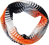 Thumbnail for your product : DII Tickled Pink Women's Striped Game Day T-Shirt Infintiy Scarf