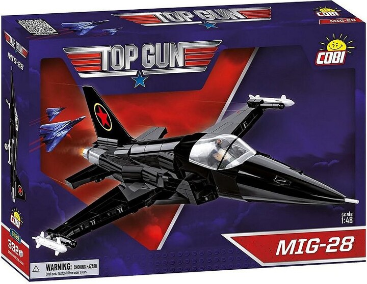 Cobi Top Gun 1986 MiG-28 Aircraft