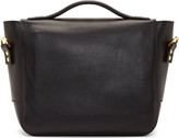Thumbnail for your product : Sophie Hulme Black Calf Leather Mini Shoulder Bag